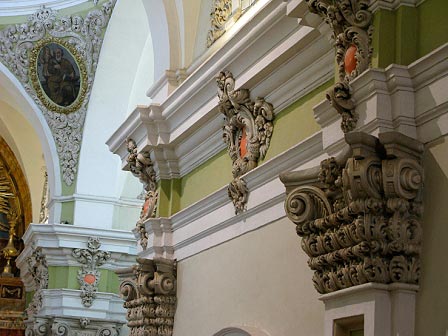 Villafranca. Parroquia de Santa Eufemia. Interior