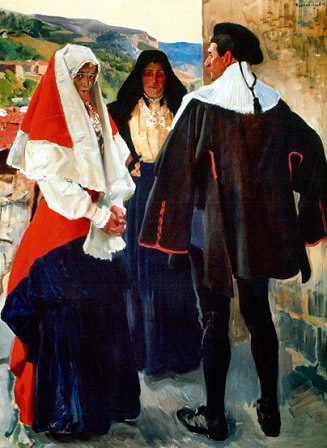 Tipos de Roncal, 1912 (Museo Sorolla)