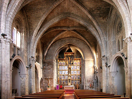 Olite. Parroquia de Santa María. Interior
