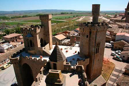 Palacio de Olite. Torres exteriores