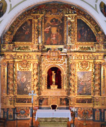 El retablo mayor