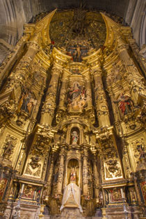 El retablo mayor