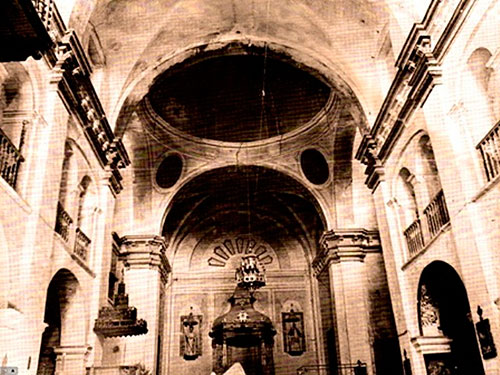 Antigua iglesia del desaparecido convento de la Merced de Corella