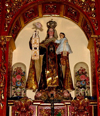 Virgen del Carmen. Convento de Araceli de Corella, f. XVII