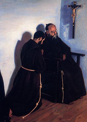Miguel Pérez Torres, "La confesión del capuchino", c.a. 1922