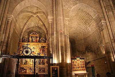 Catedral de Tudela. Capillas de la cabecera