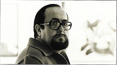 Mariano Sinués en 1989. Fotografía de Belén Sinués.