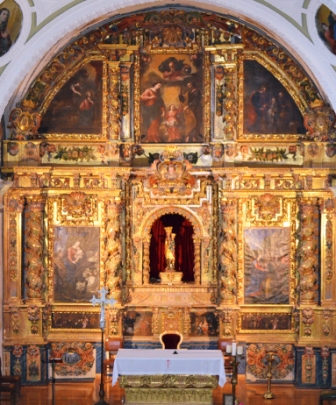 Basílica de Nuestra Señora del Yugo Retablo mayor. 1679