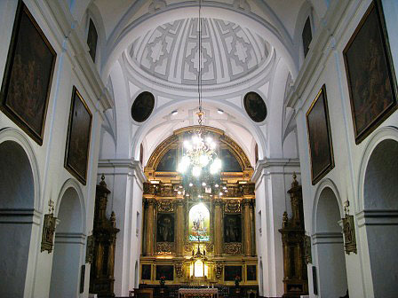 Iglesia de los Carmelitas Descalzos. Interior 