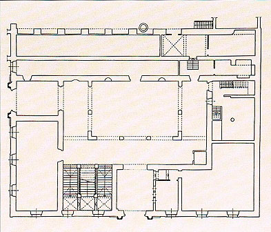 Palacio episcopal. Plano