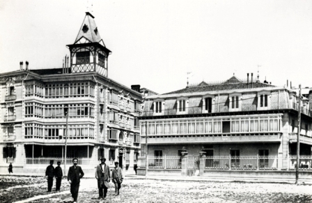 Vista general del Ensanche, 1908