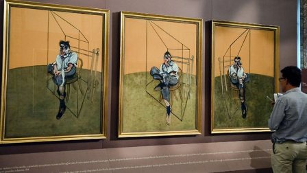 Francis Bacon, Tres estudios de Lucian Freud