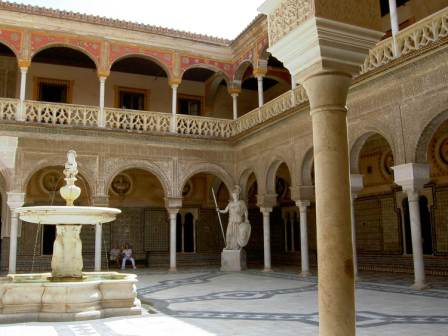 Casa de Pilatos (Sevilla). Patio Central