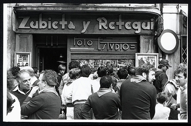 Escaparate de Zubieta y Retegui