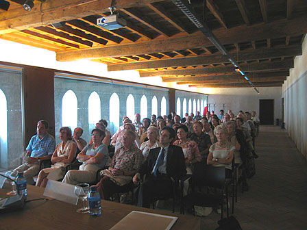 La conferencia tuvo lugar en el Civivox Condestable de Pamplona