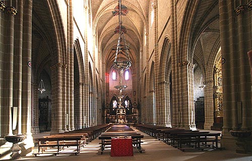 Catedral de Pamplona. Interior, conjunto