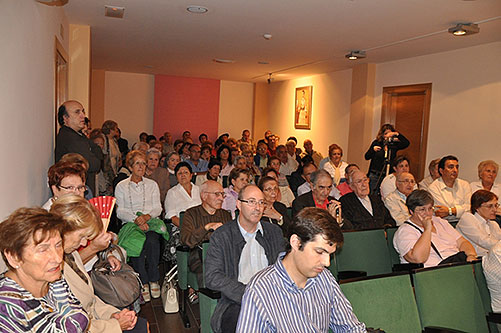Público asistente a la última sesión del ciclo de conferencias