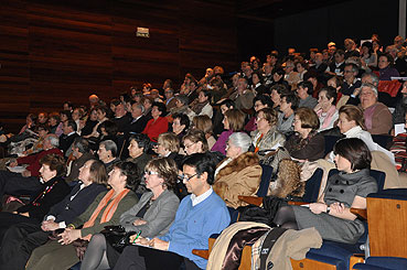 Público asistente a la conferencia