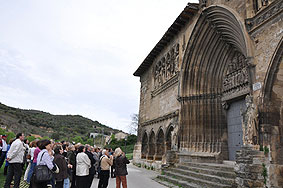 fachada de la iglesia del Santo Sepulcro