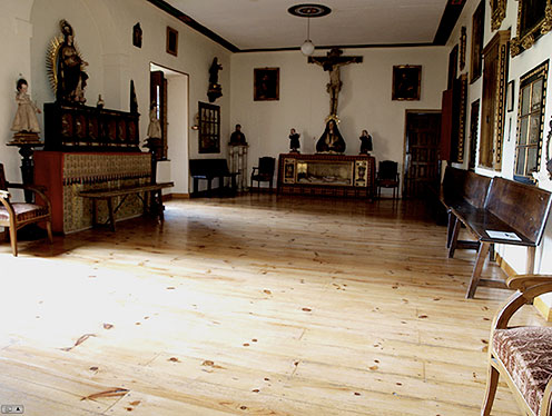 Sala capitular del convento de Recoletas de Pamplona
