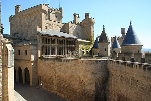 Palacio de Olite. Siglos XIV-XV