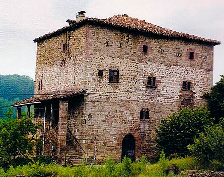 Casa-torre conocida como "Dorrea", en Irurita