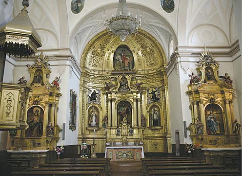 Conjunto de retablos de la parroquia de Azpilkueta