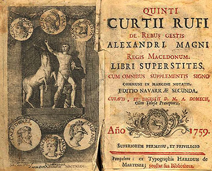 Quinto Curcio, 1759