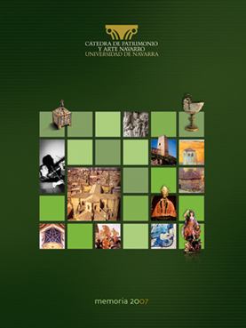 portada de la Memoria de la Cátedra de Patrimonio y Arte Navarro 2007