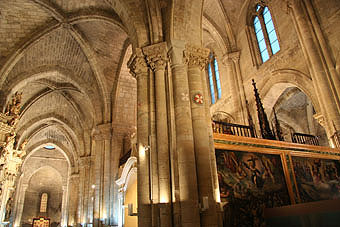 Interior de la Catedral de Tudela