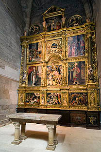 Catedral de Tudela. Capilla de San Martín. Retablo