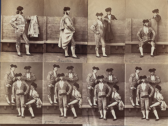 Grupo de toreros