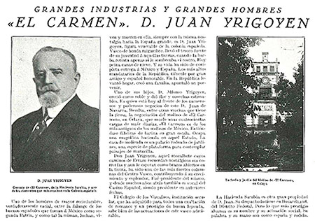 “Grandes industrias y grandes hombres”, La Esfera. Número extraordinario dedicado a México