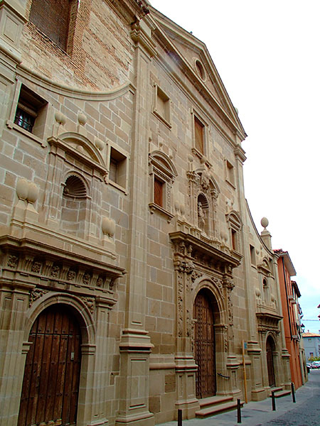 Tudela. Convento de dominicas. Fachada. Segunda mitad siglo XVII