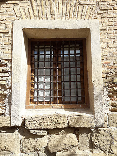 Ventana de la casa de los Rodríguez.