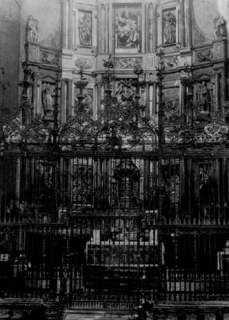 Retablo en la catedral