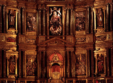 Una lectura del retablo catedralicio, hoy en la Parroquia de San ...