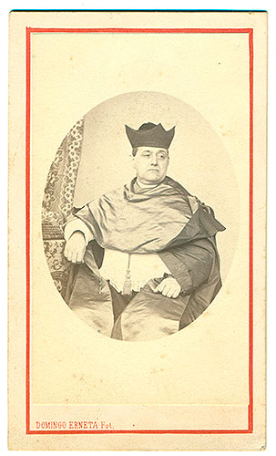  CDV de Domingo Erneta. Eclesiástico