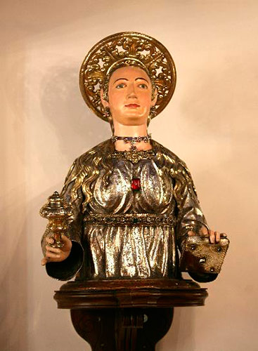 Busto de la Magdalena. Ayuntamiento de Viana. 1750.