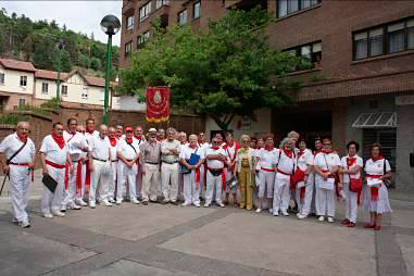 Coro de Auroros de Viana en la Casa de los Navarros de Burgos