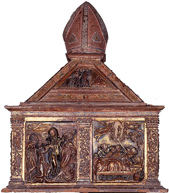 Arqueta renacentista de las reliquias de san Veremundo, 1584.