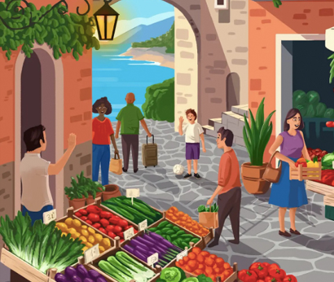 La dieta mediterránea es fácil, rica y saludable