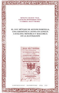  Batihoja 66. The "Nou Mètode" by Antoni Portella, a Latin grammar in language Catalan.