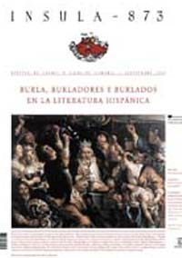 Burla, burladores y burlados en la literatura hispánica», coord. Ignacio Arellano, 