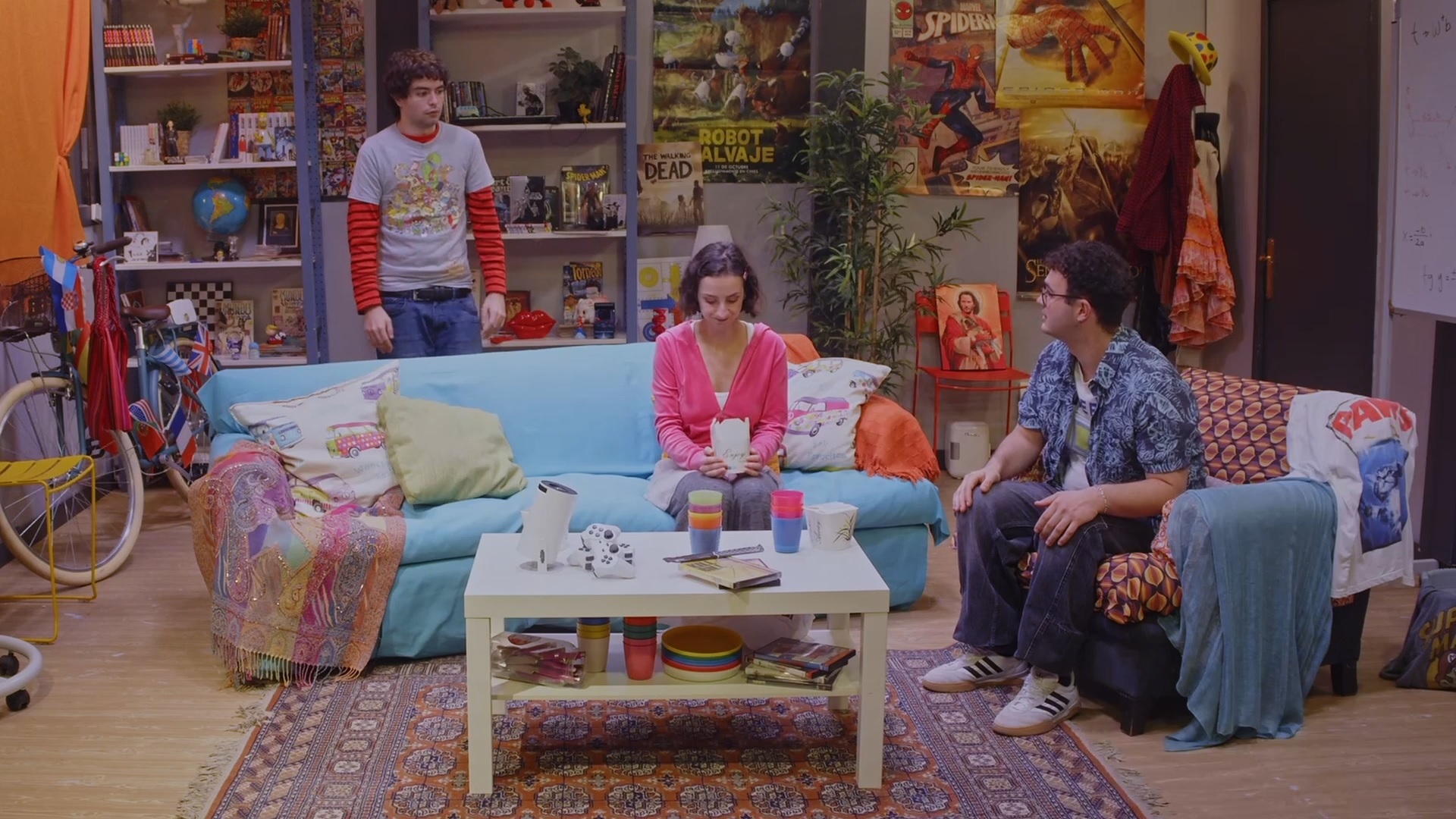 Multi-camera dramas and comedies filmed on a studio set
