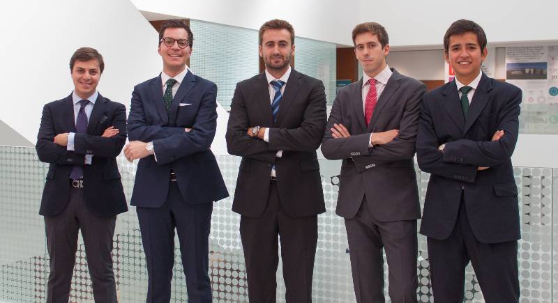 Alumnos del University of Navarra Investment Society