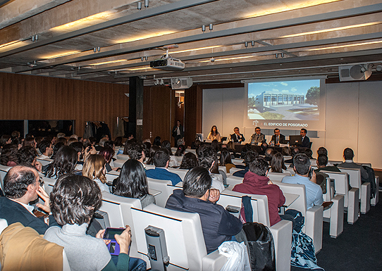 La Escuela presentó el nuevo máster en el Colegio de Arquitectos de Madrid