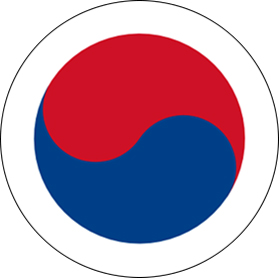 Bandera de Corea del Sur