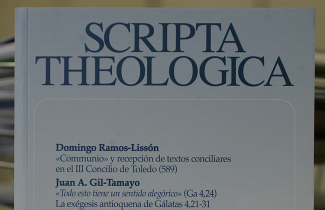 <i>Scripta Theologica</i>, entre las revistas de mayor impacto mundial
