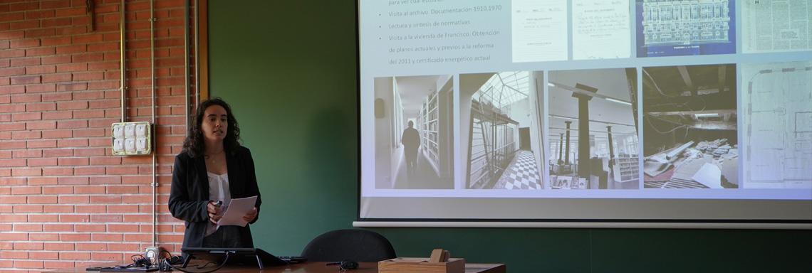 Se cierra el curso con las presentaciones de los Trabajos de Finde Grado de Arquitectura y Diseño